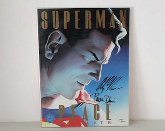 1999 Superman Peace On Earth Large Edition DC Comics Ltd Ed 542/7500 With COA Signed Alex Ross Paul Dini