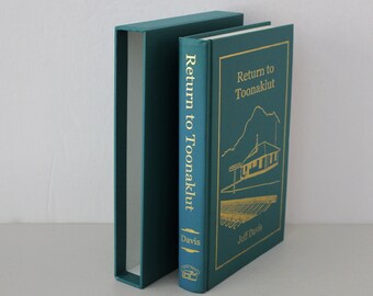 Return to Toonaklut Book by Jeff Davis in Slip Case 2002 Signed Numbered Limited Edition Safari Press