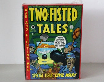 Sealed Two Fisted Tales HC EC Complete Comic Book Set in Slip Case, Hard Cover, Russ Cochran