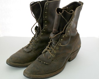 White's Work Boots, Spokane WA Jumper Logger Leather Boots