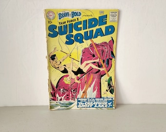 The Brave and Bold Suicide Squad Task Force X #27 Dec. 1959 -  Jan. 1960 Comic Book