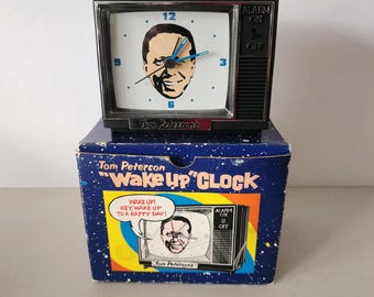 Tom Peterson Wake Up Clock Talking 1990 In Box Portland DJ Promo