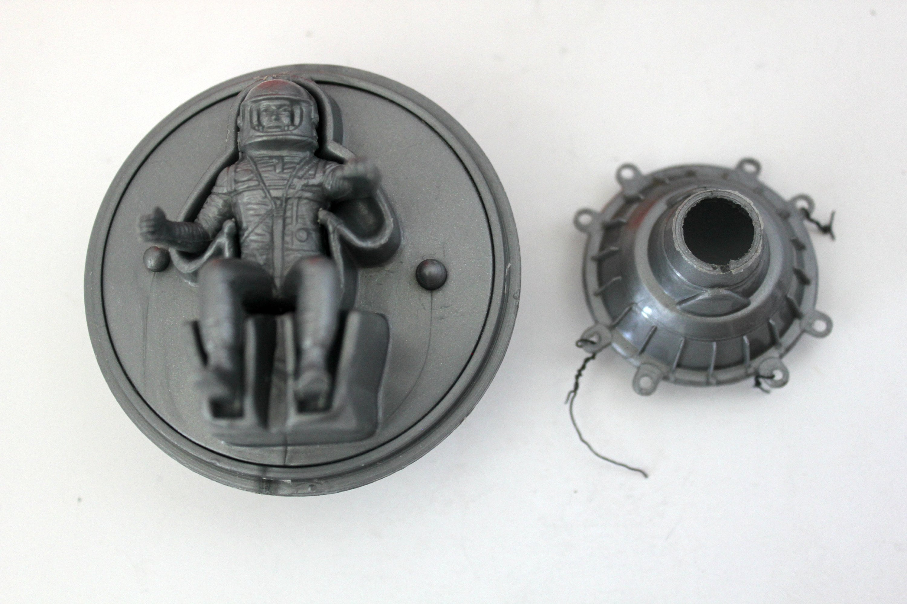 Lot Marx Space Playset Plastic Toys, Operation Moon Base, Vintage