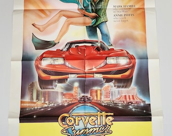 Corvette Summer 1978 Movie Poster Mark Hamill Annie Potts
