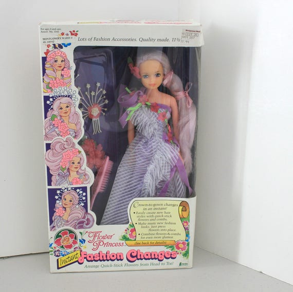 flower princess doll