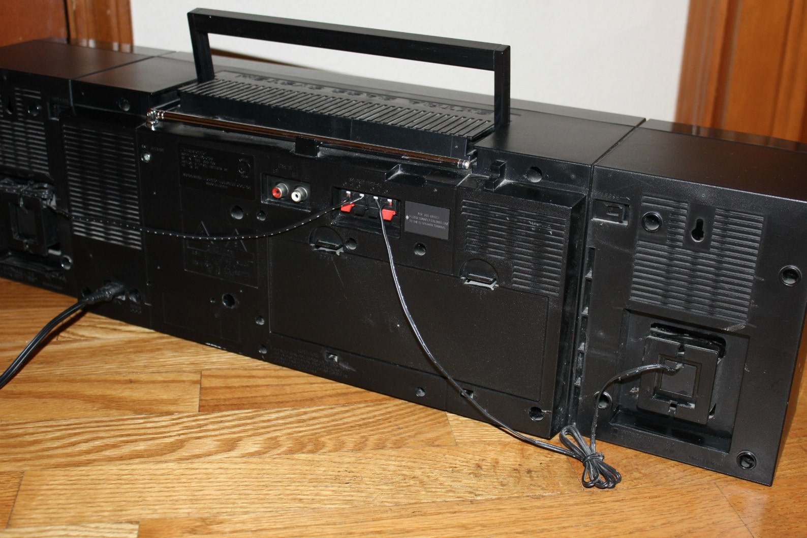 Vintage Panasonic Boombox Portable Stereo RxC38 XBS Cassette Etsy