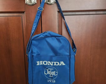 Honda 1978 Holiday in Japan Travel Tote, Flight Bag, Pack, Motorcycle Event Promo