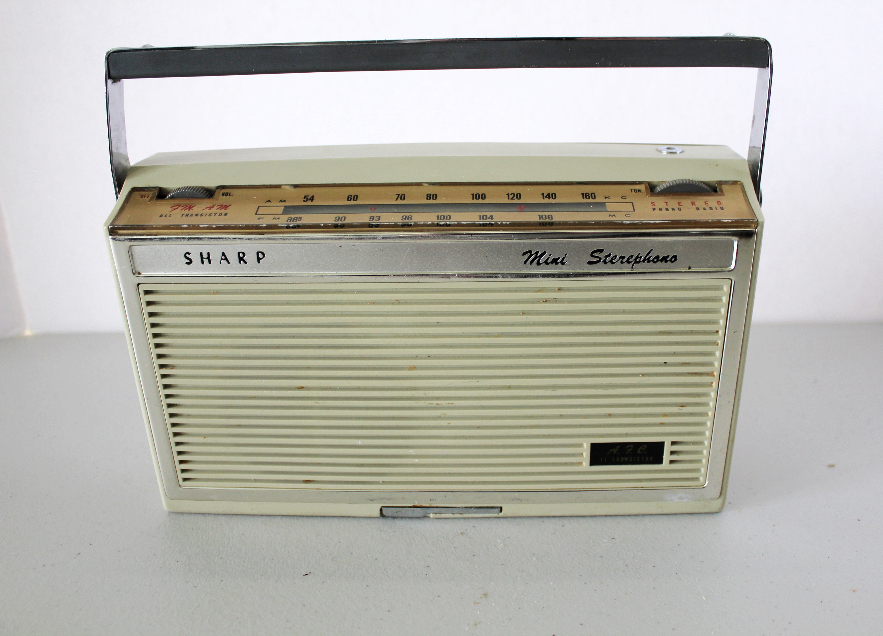Sharp Mini Sterephono Model FXG-700 FM AM Transistor Radio and - Etsy