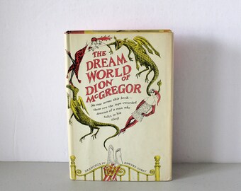 The Dream World of Dion McGregor Book, 1st Edition Pressing, 1964, Tape Recorded Dreams Transcribed, Sleep Talking, Strange, Humorous