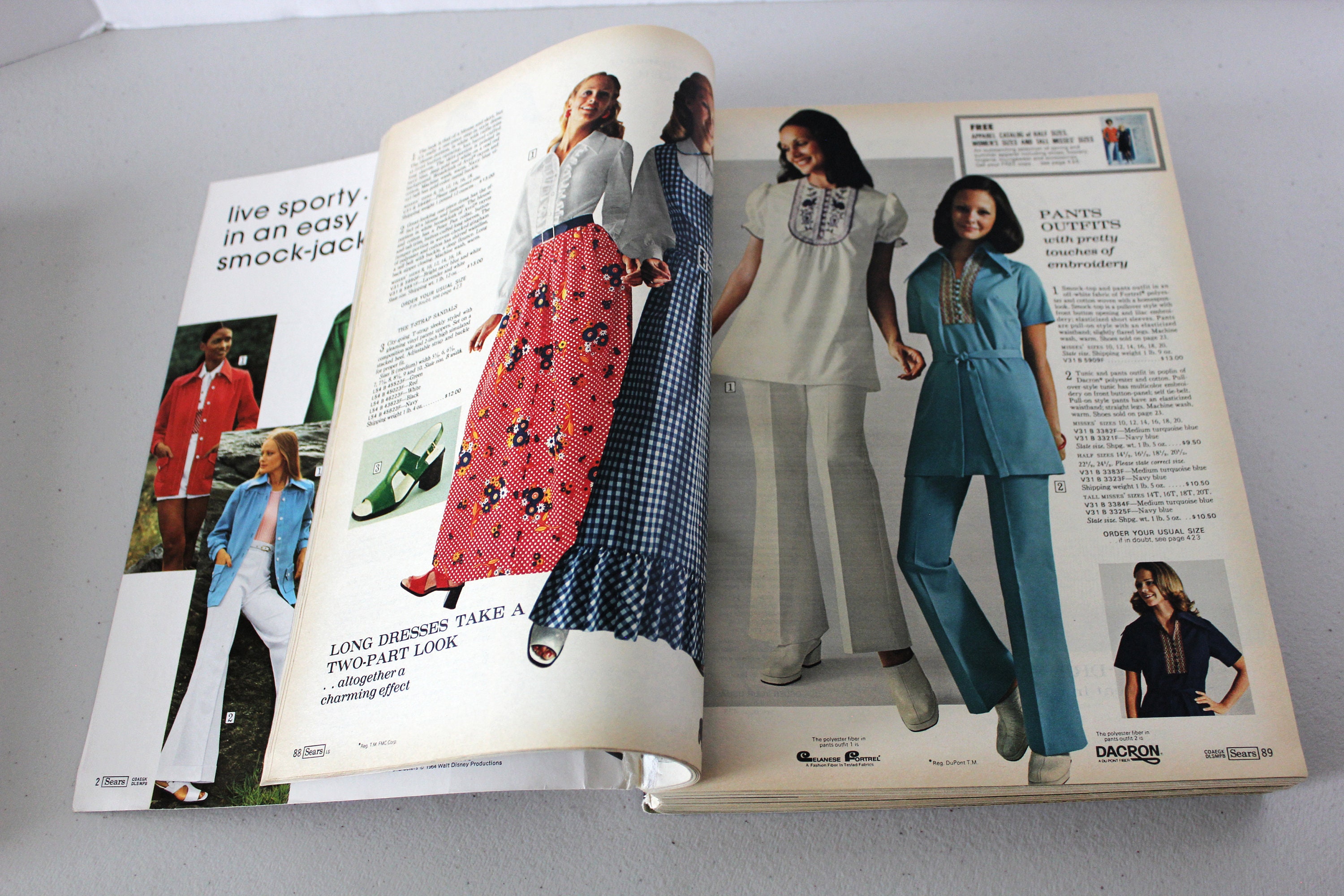 2 Sears Catalogs 1967 and 1973 Spring Through Summer