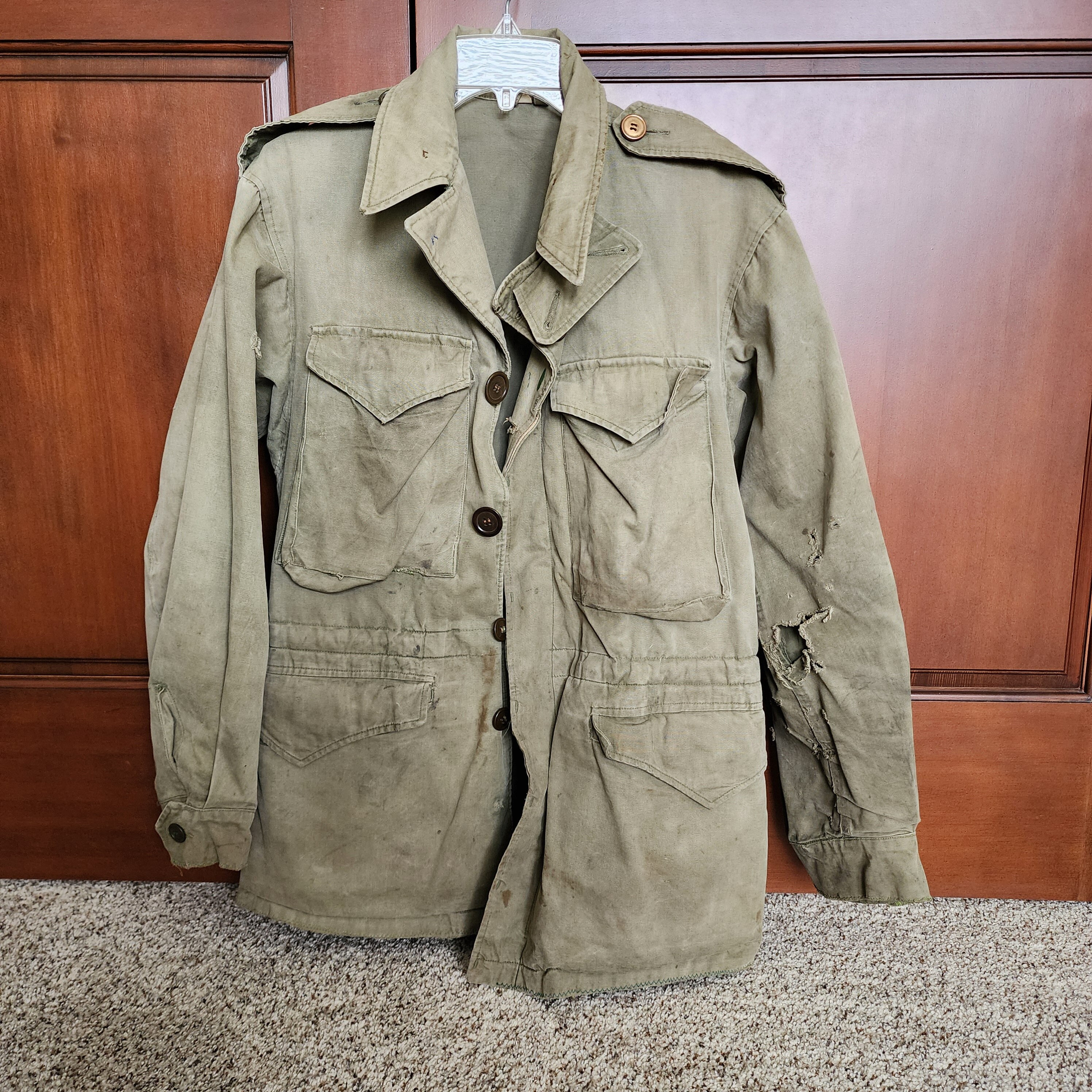 WWII 1944-1945 M-43 Military Field Jacket, Vintage M43 - Etsy WWII 1944-1945 M-43 Military Field Jacket, Vintage M43 - Etsy
