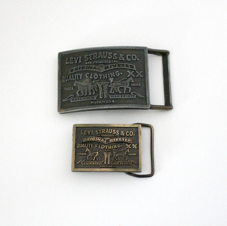 levi strauss belt buckle