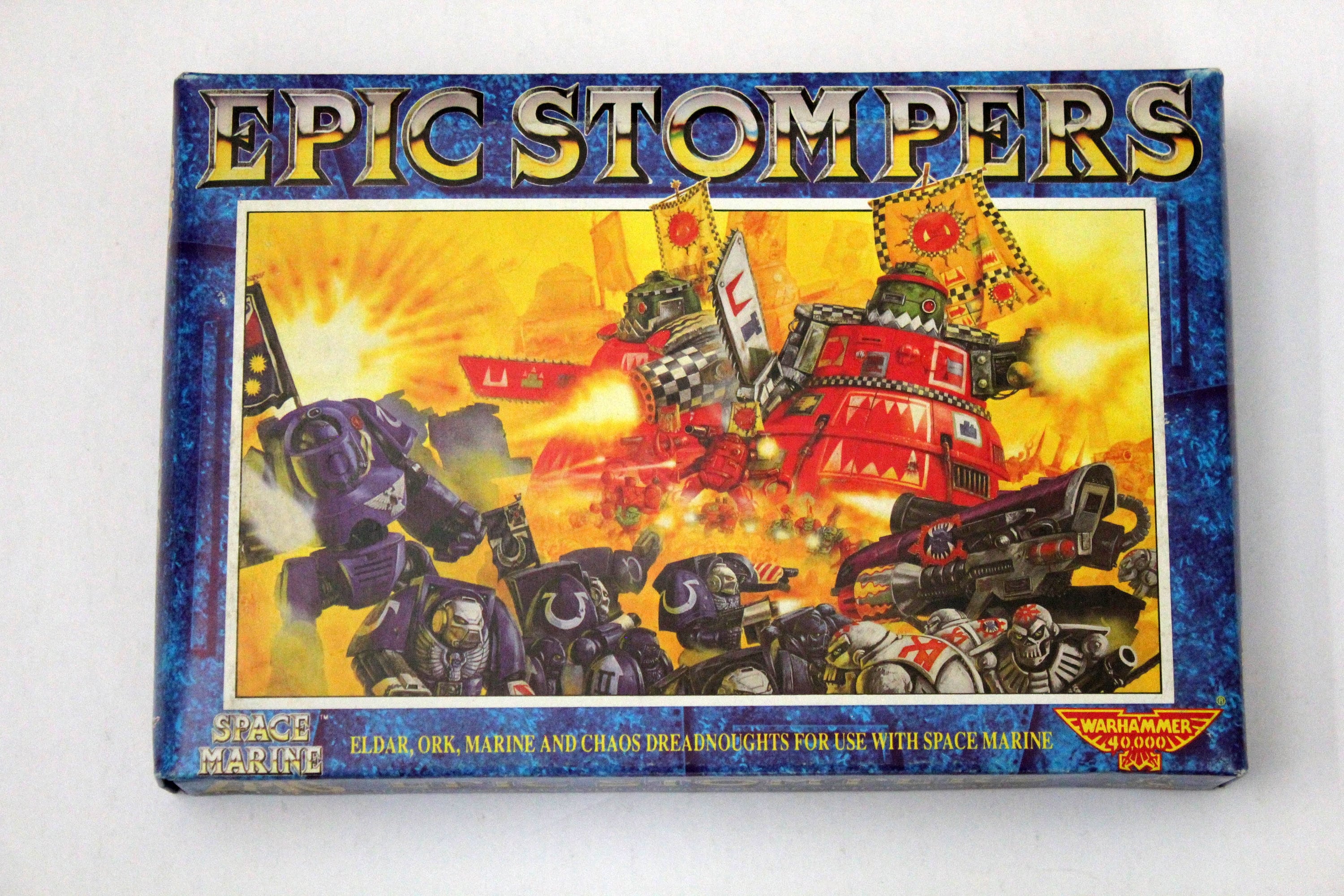 Vintage Epic Stompes Citadel Miniatures Set in Box, Warhammer 40K