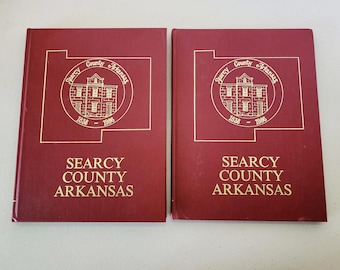 Searcy County Arkansas 1838-1986 Books Vol. 1 and 2