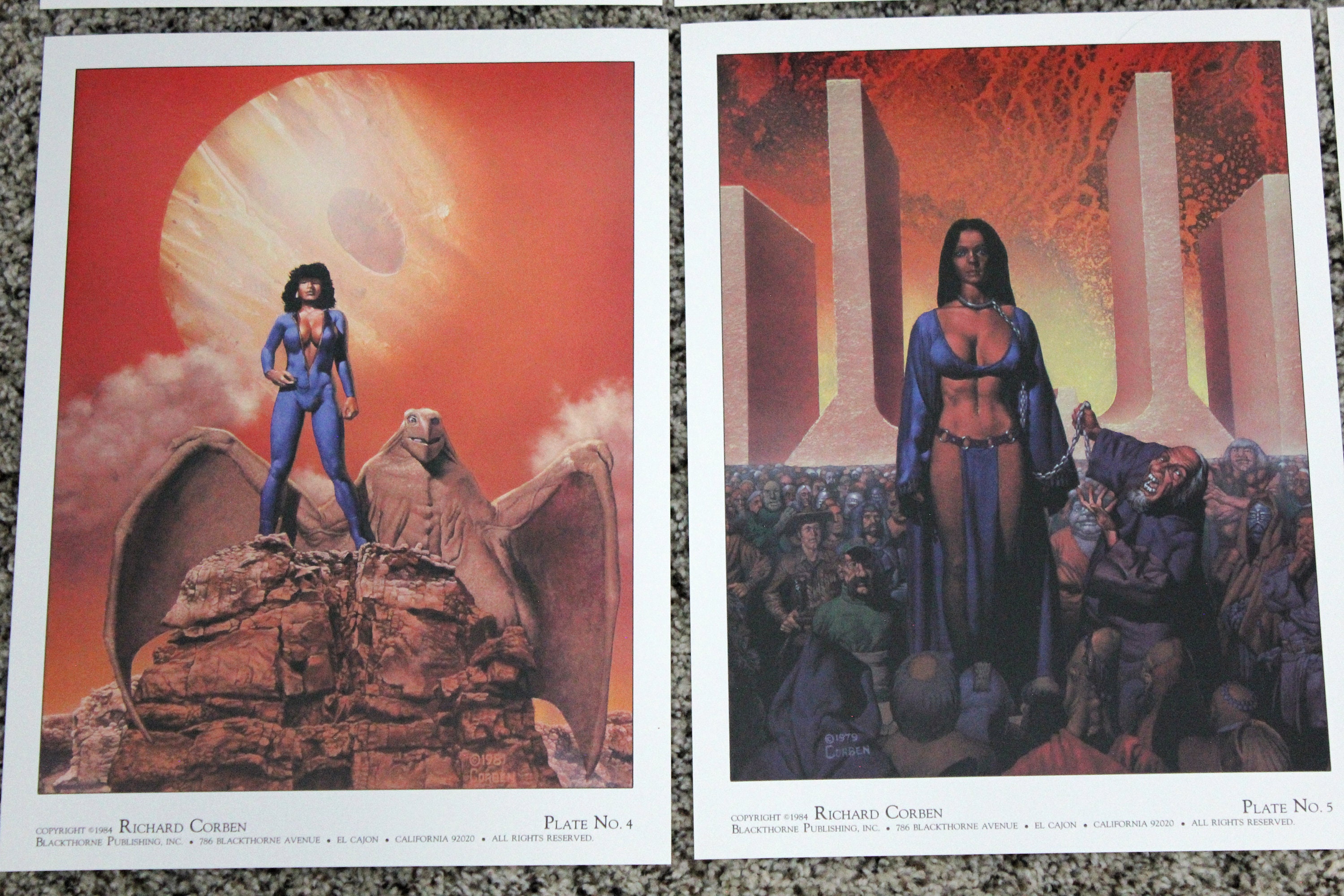 Fantastic Females Portfolio by Richard Corben Signed Ltd Fantastic Females Portfolio by Richard Corben Signed Ltd