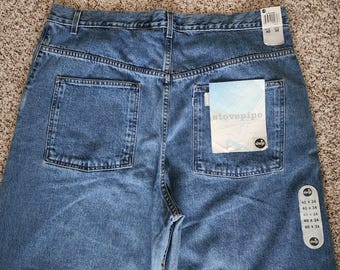 Levi's SilverTab Stovepipe Blue Jeans NOS w/Tags 40W