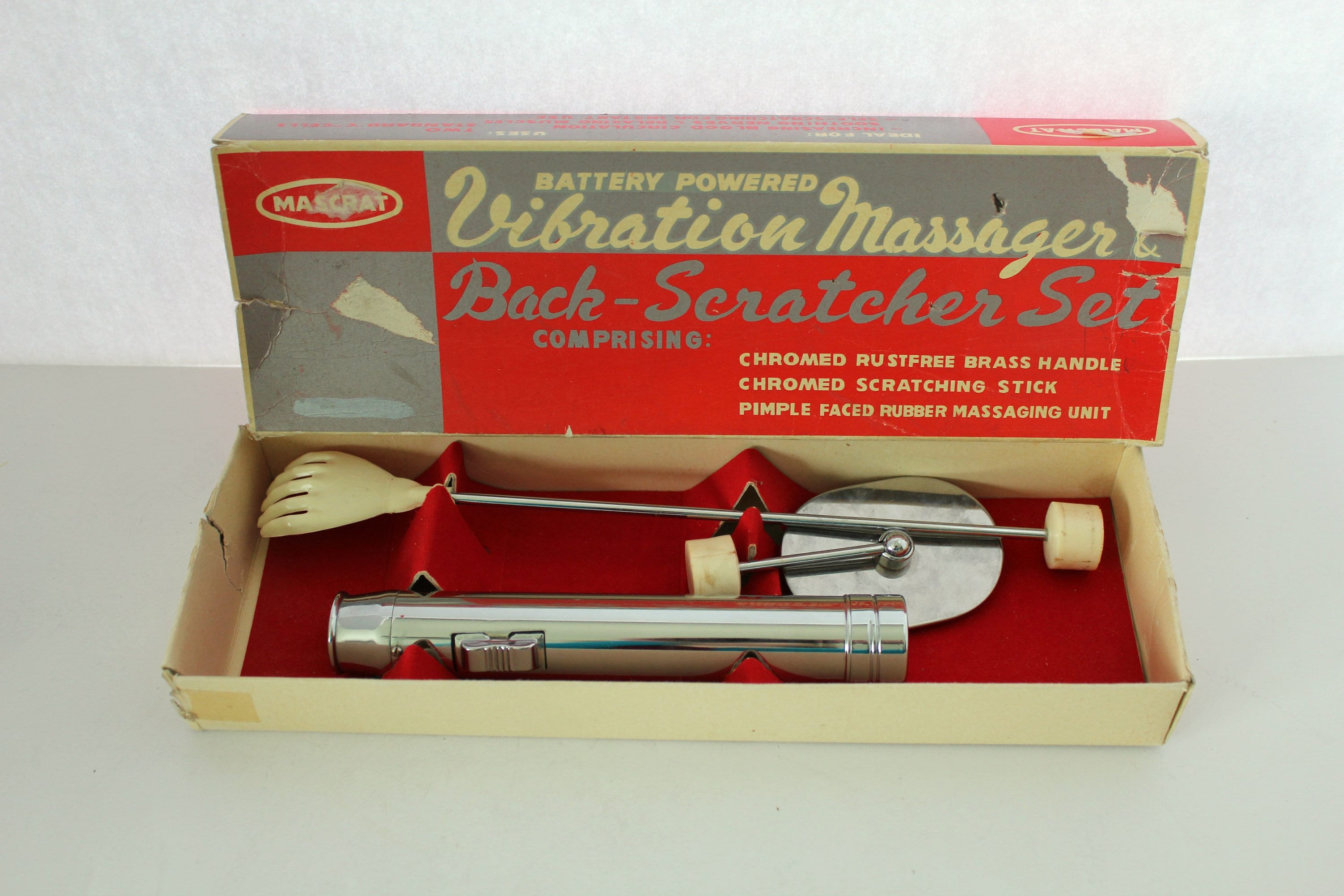 vibrating back massager stick Handheld Vibrating Massage Stick For Back Muscle Massage Back Neck Body  Relax main image 0