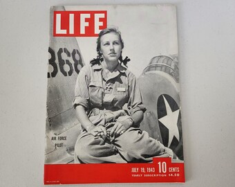 Life Magazine Women Air Force Pilots July 19 1943