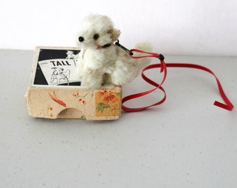 Tall Tails Dog Bookmark in Box, Puppy, Germany, Plush