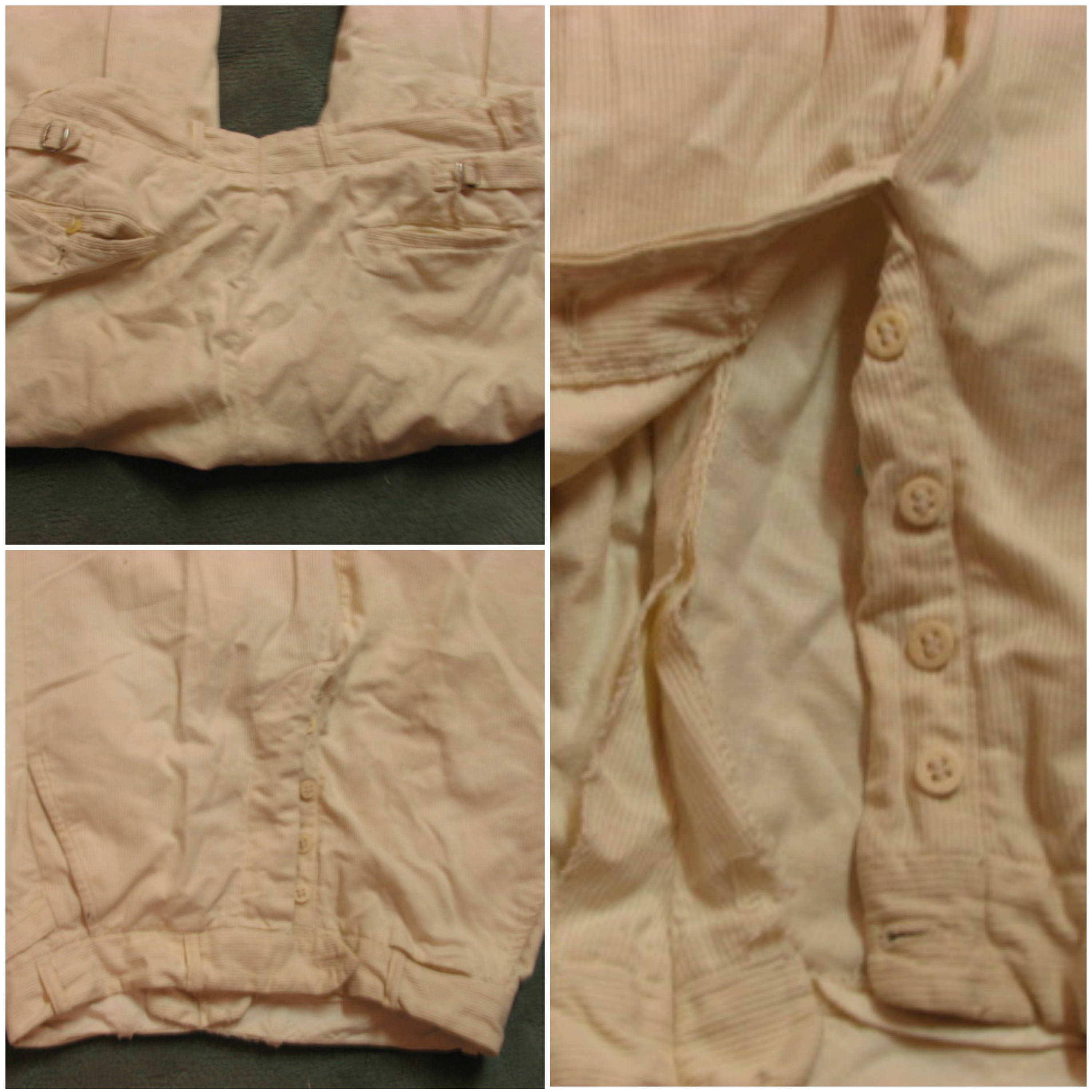 off white corduroy pants