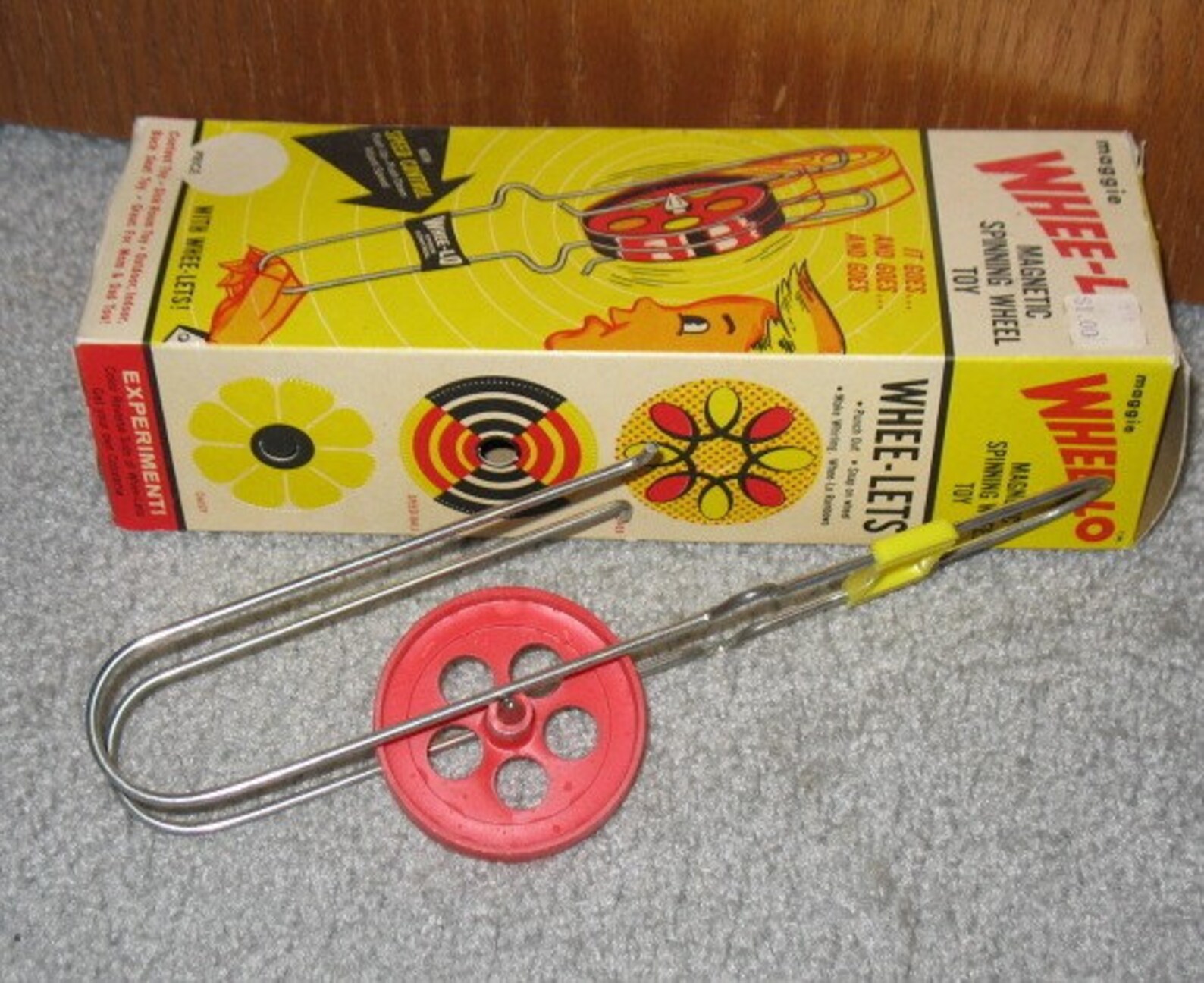 Maggie WheeLo Spinning Wheel Walking Toy in Box Etsy