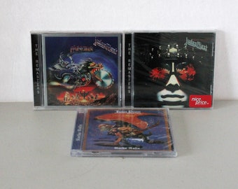 Lot of 3 Judas Priest Sealed CDs Remasters, Rocka Rolla, Killing Machine, Painkiller