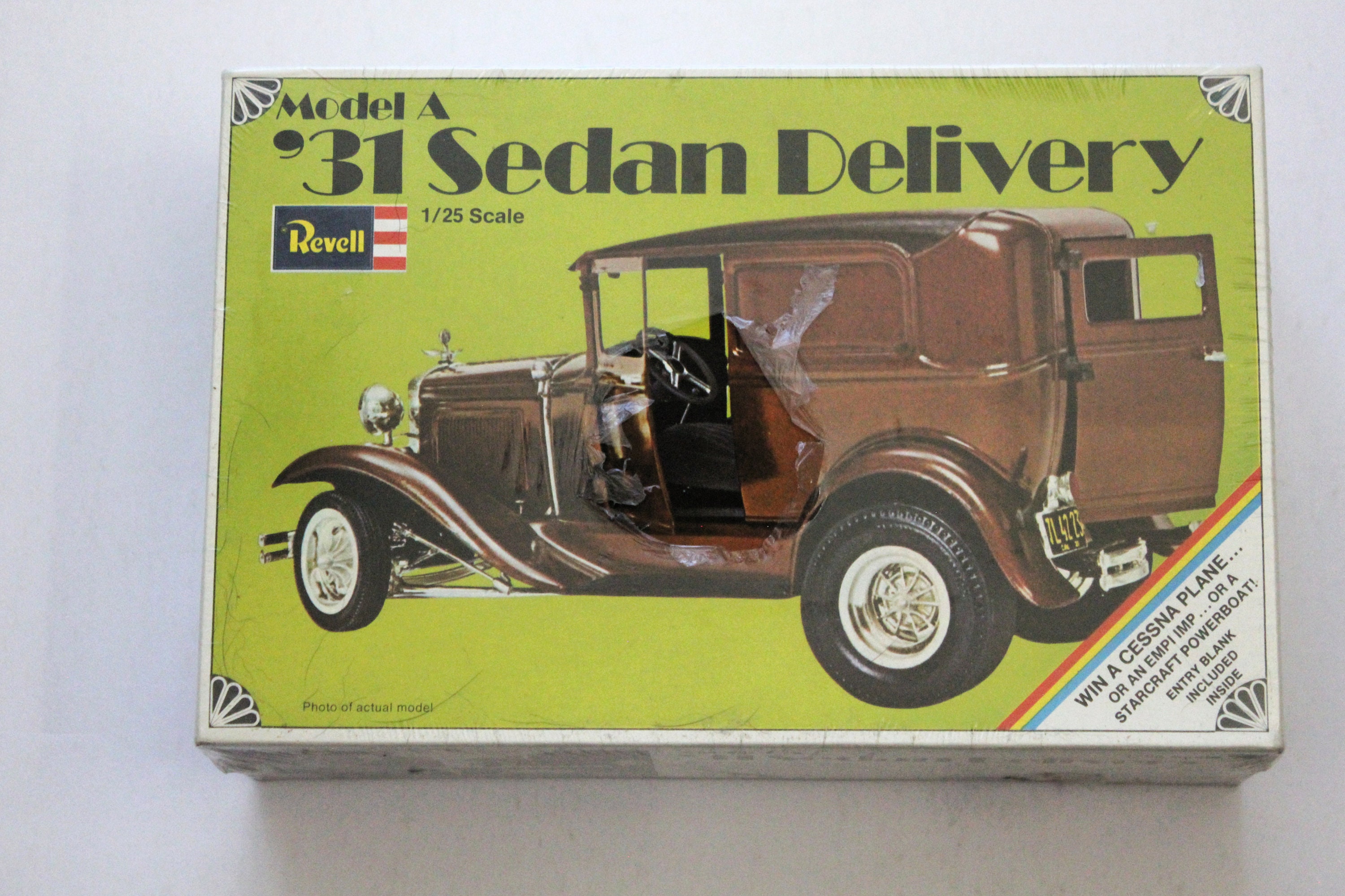 Vintage Model A 31 Sedan Delivery, Revell Sealed Model Kit H-1204
