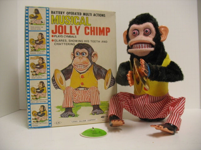 Musical jolly chimp for sale outlet