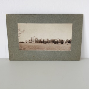 1900s Cabinet Card Photo Nevada State Hospital MO Missouri Asylum Sanitarium