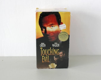 Touching Evil VHS Set Still Sealed, 1998 Robson Green Nicola Walker Drama Mysteries