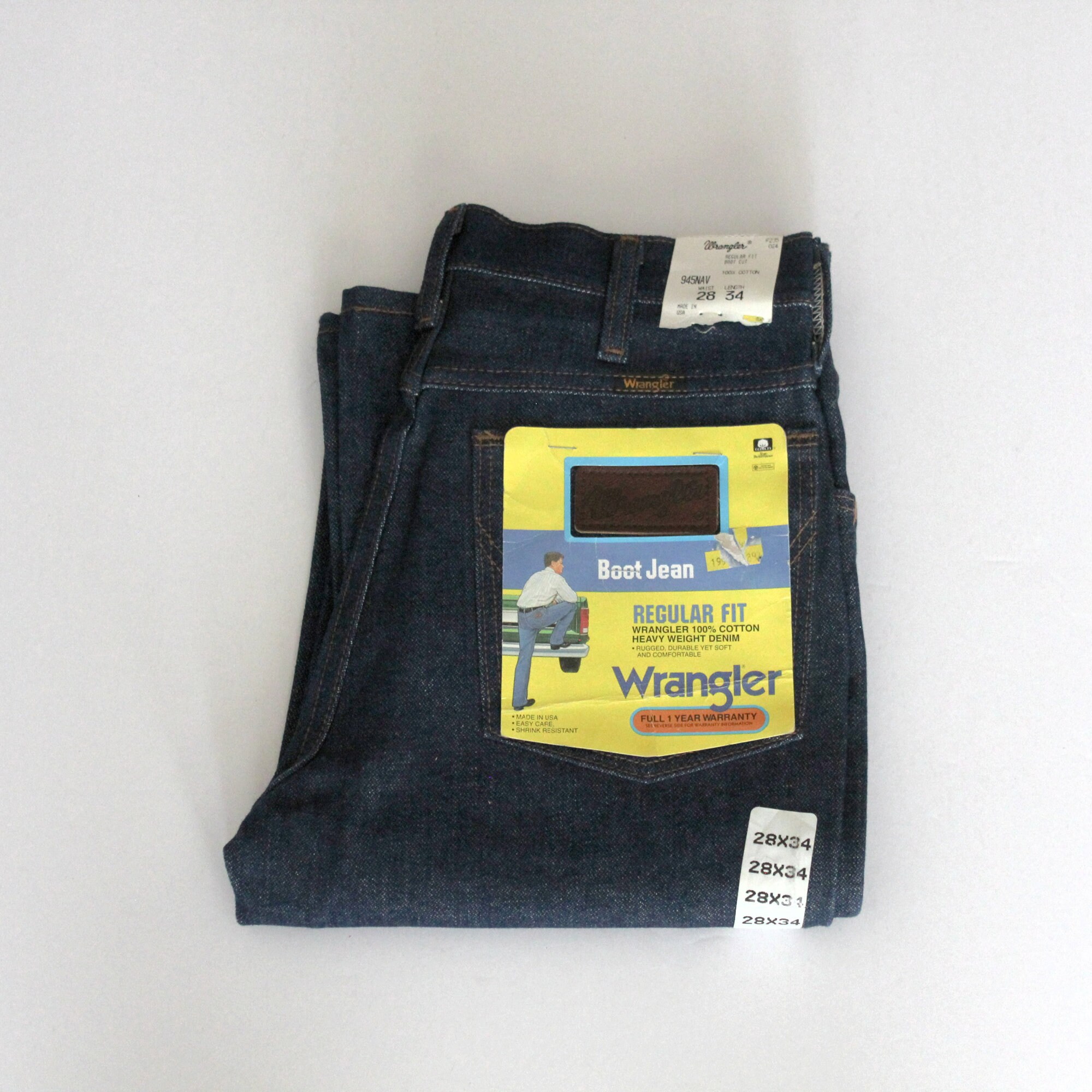 Wrangler Jeans Boot Cut Regular Fit 28 X 34 Vintage Bootcut - Etsy