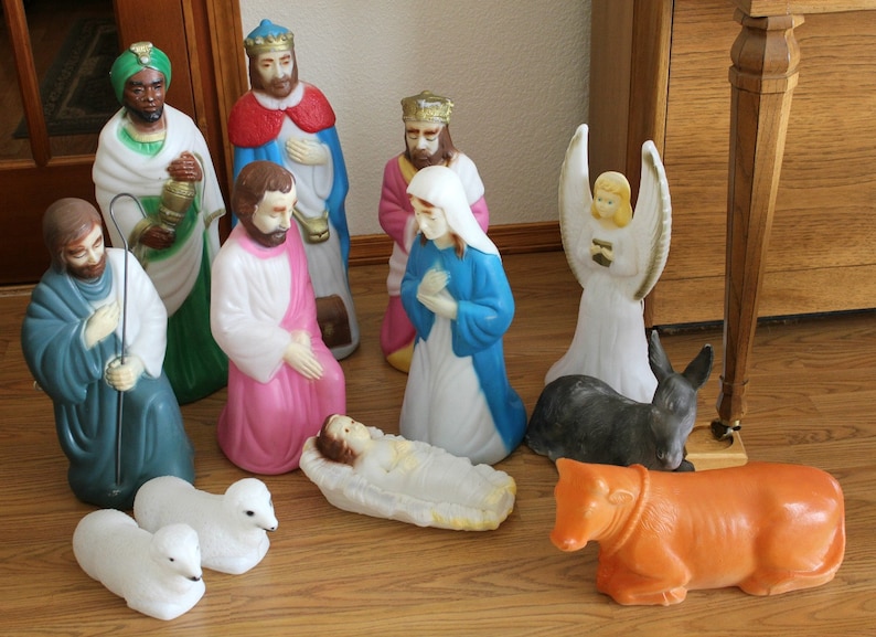 nativity set blow up