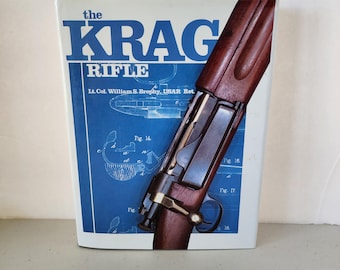 The Krag Rifle HC DJ Book Lt. Col. William S. Brophy Guns 1998 5th Printing