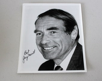Gary Merrill Signed 8x10 B/W Photo 1960s