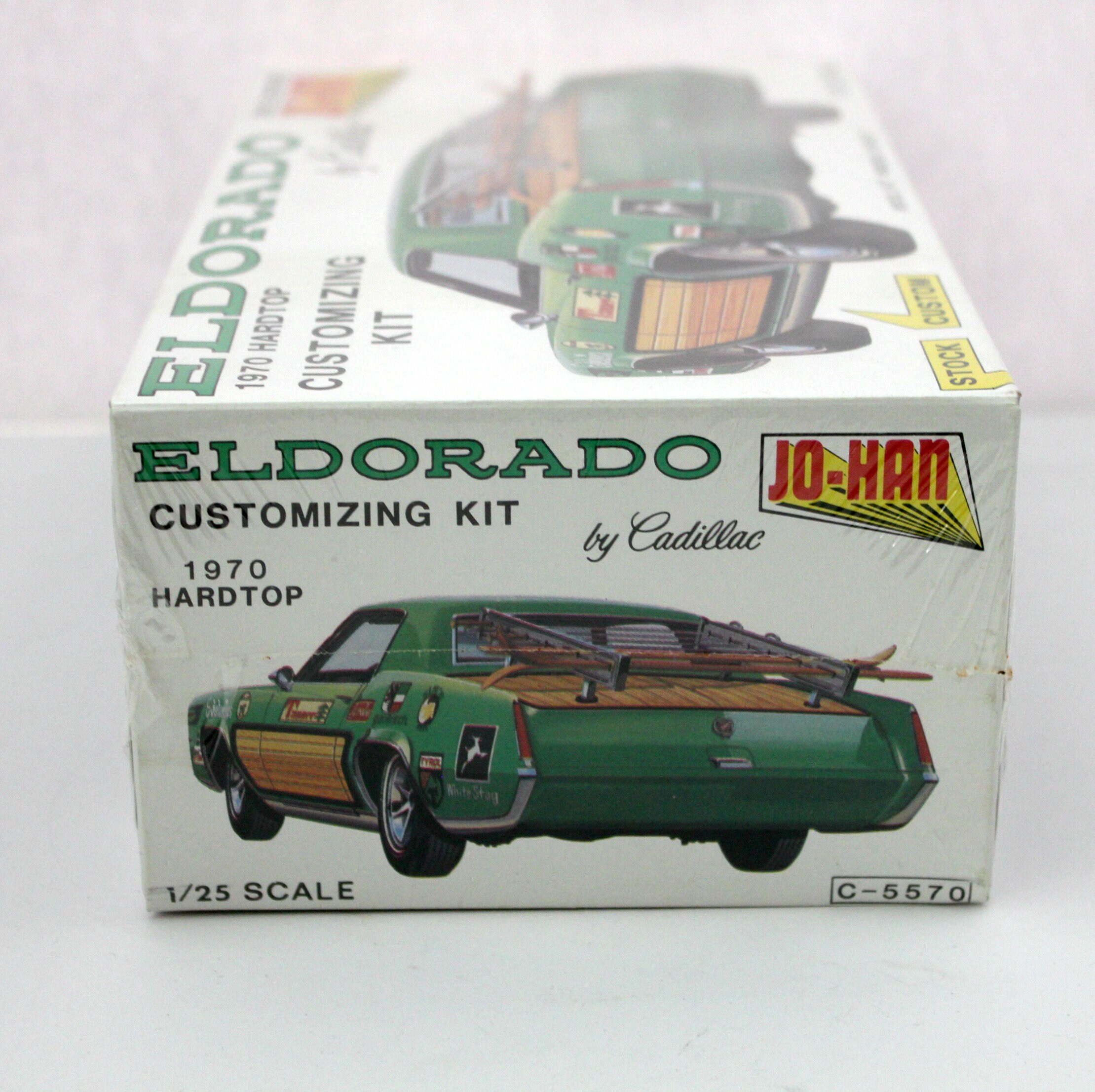 Vintage 1970 Cadillac Eldorado Hardtop Custom Model Kit, Jo-Han