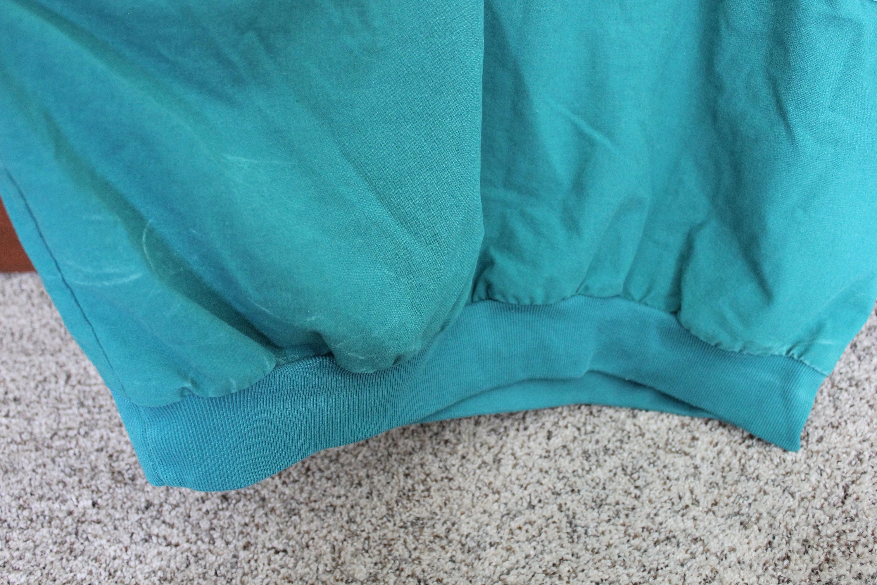 1980s Adidas Devil's Toenail All Over Print Pullover Sweatshirt