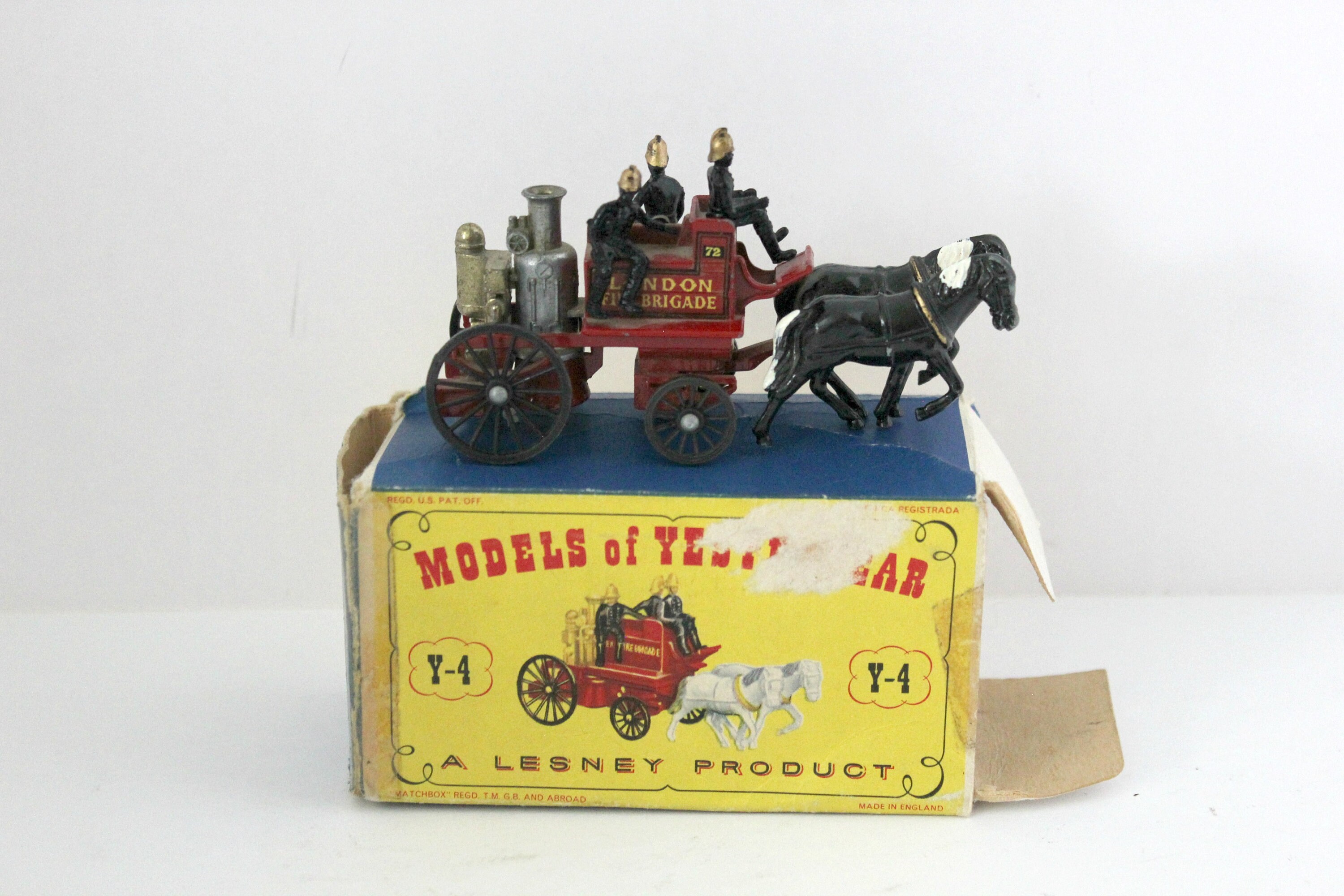 vintage matchbox fire truck