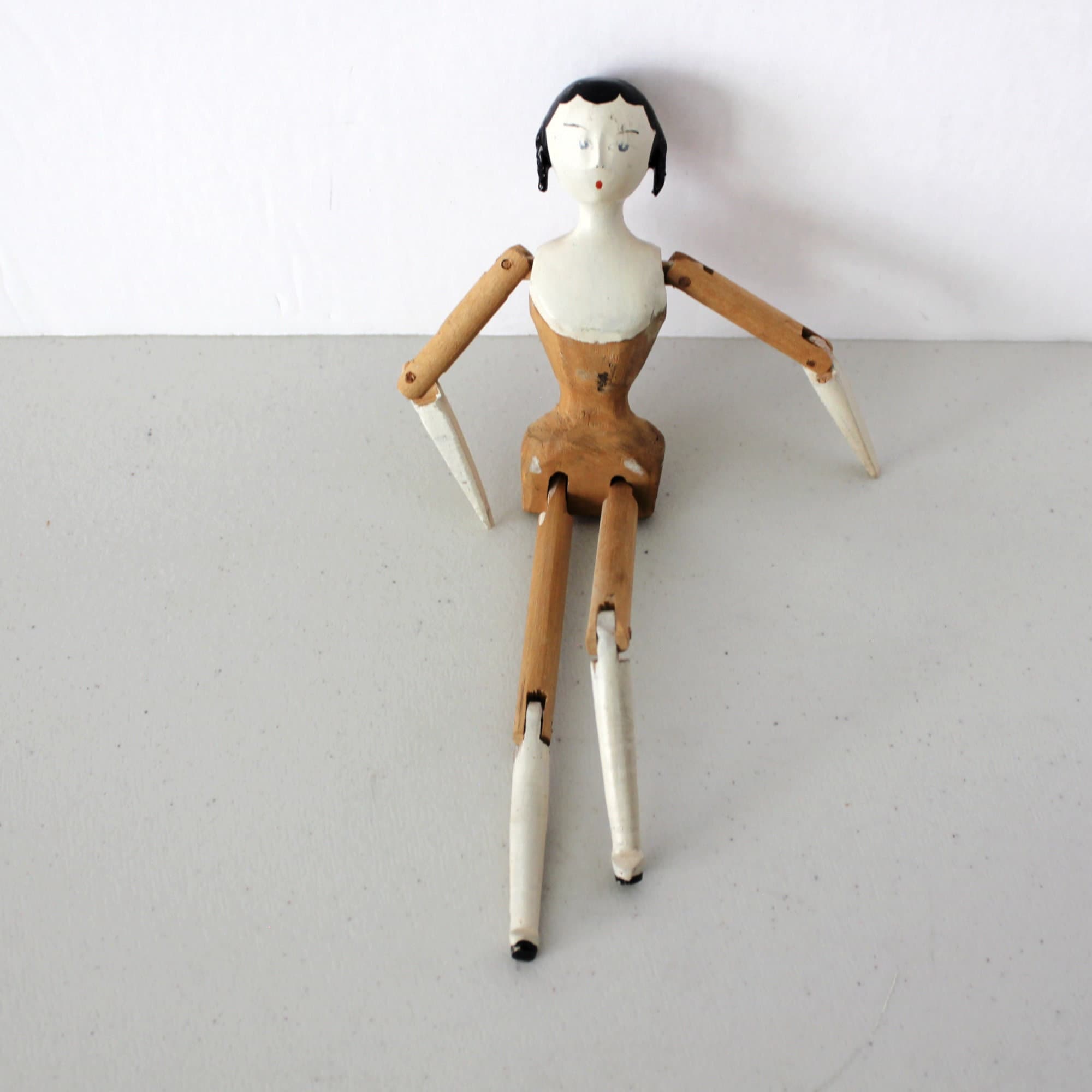 Grodnertal wooden dolls sales