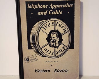 Western Electric Telephone Apparatus and Cable Catalog No. 0 HC Book 1935