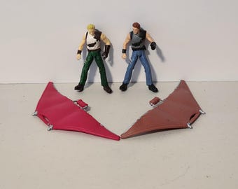 Lot of 2 Billy Brennan Exclusive Dino Trackers With Gliders Jurassic Park Dinosaur