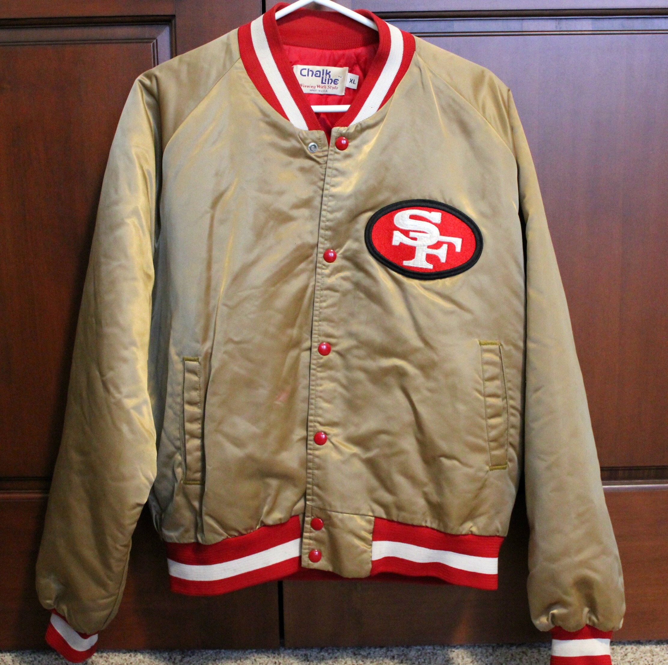 Chalk line deals 49ers jacket