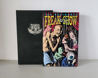 1992 The Residents Freak Show Hard Cover Comic 499/1000 Ltd Edition  in Slip Case , Graphic Novel