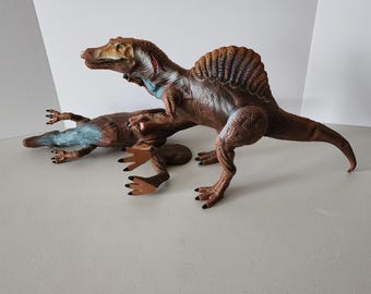 Lot of 2 2000 JP3 Jurassic Park Animatronic Dinosaurs - Not Working