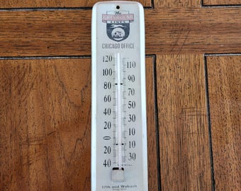 The Greyhound Lines Thermometer Chicago Office, Illinois