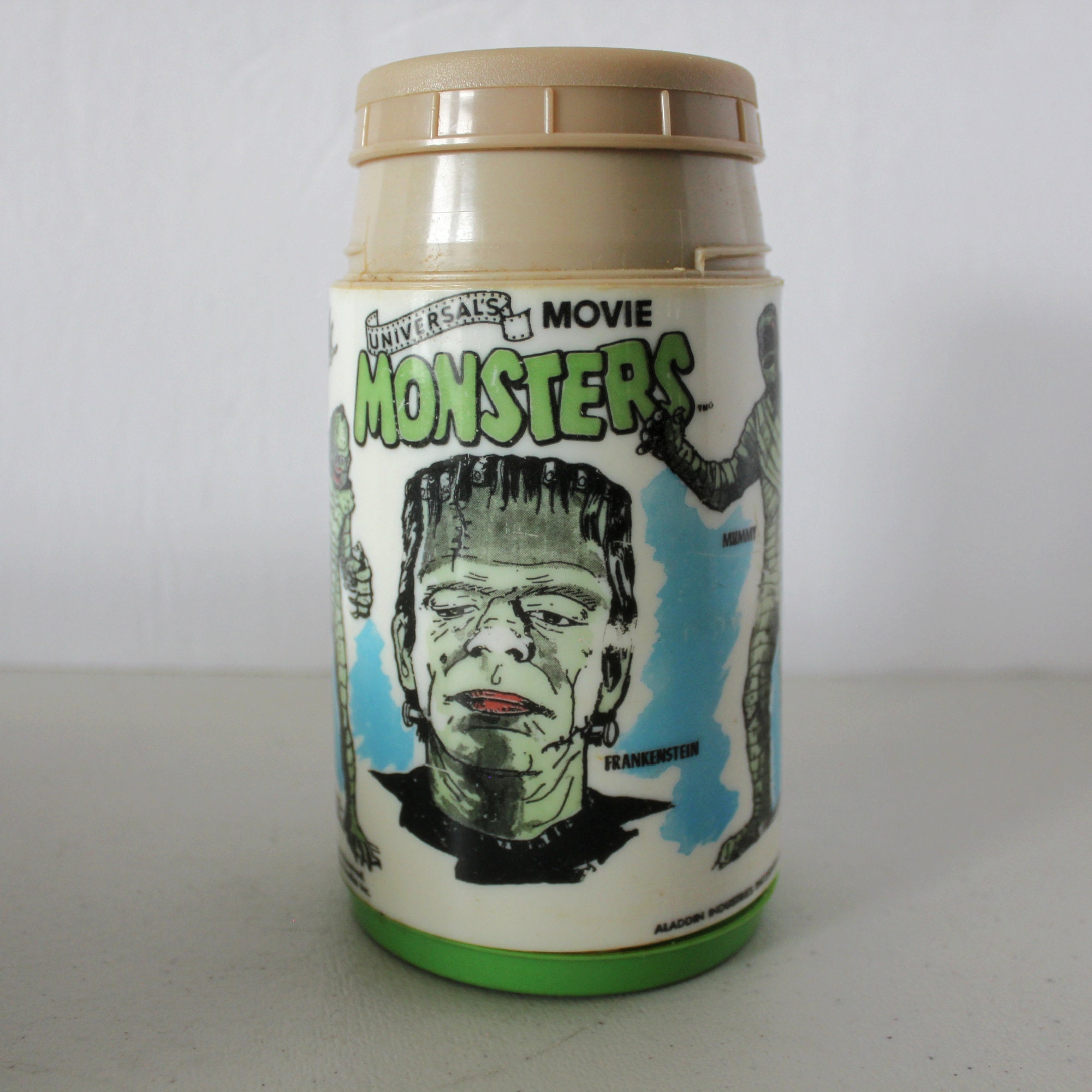 Monsters Universal Movie Lunch Box Aladdin Lunchbox Metal with