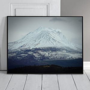 Mount Shasta Digital Print Downloadable Wall Art High-Resolution Landscape Photography Desktop Wallpaper Printable