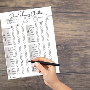 Hochzeitskleid Checkliste, Hochzeitskleid, Brautkleid Termin Spickzettel, Hochzeitskleid Einkaufsführer Printable, Ja zum Kleid