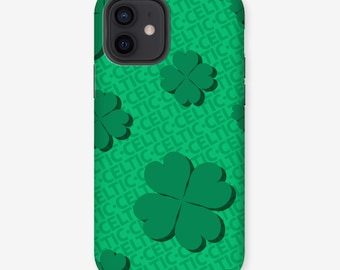 Celtic FC iPhone Case: Shamrock Green Tough Matte Cover