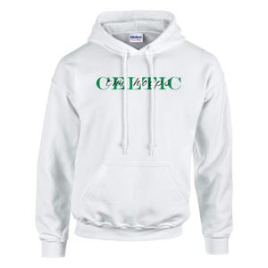 Celtic FC &quot;The Hoops&quot; Hoodie: Glasgow Football Fan Sweatshirt
