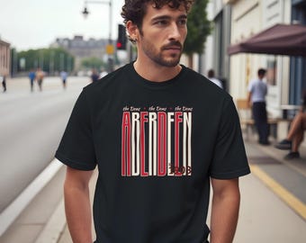 Aberdeen FC T-Shirt | The Dons Shirt | Scottish Football Fan Tee | Aberdeen Supporter Top | Est. 1903 Gift | Pittodrie